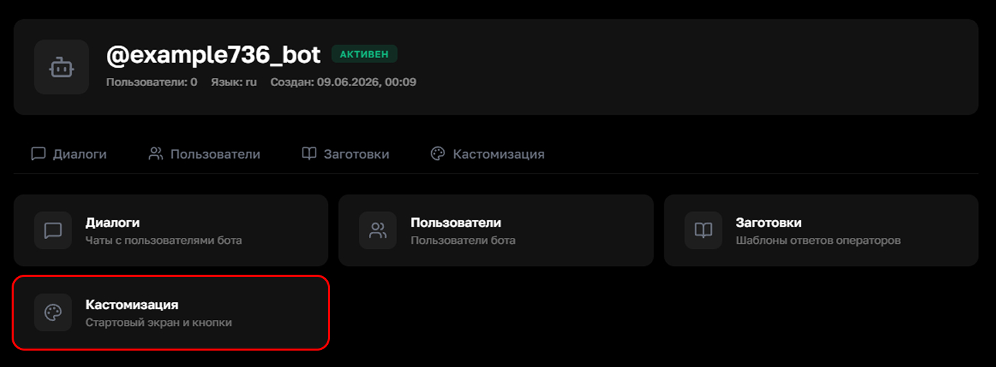 Customization